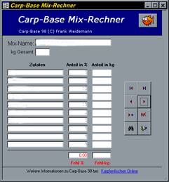 Carp-Base - Mix-Rechner